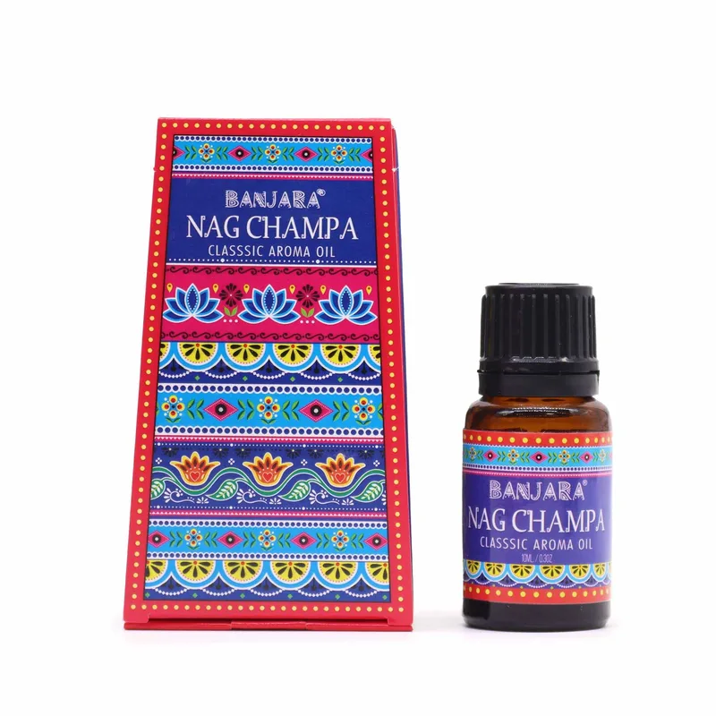 Banjara Indian Profumo Olio 10ml - Nag Champa