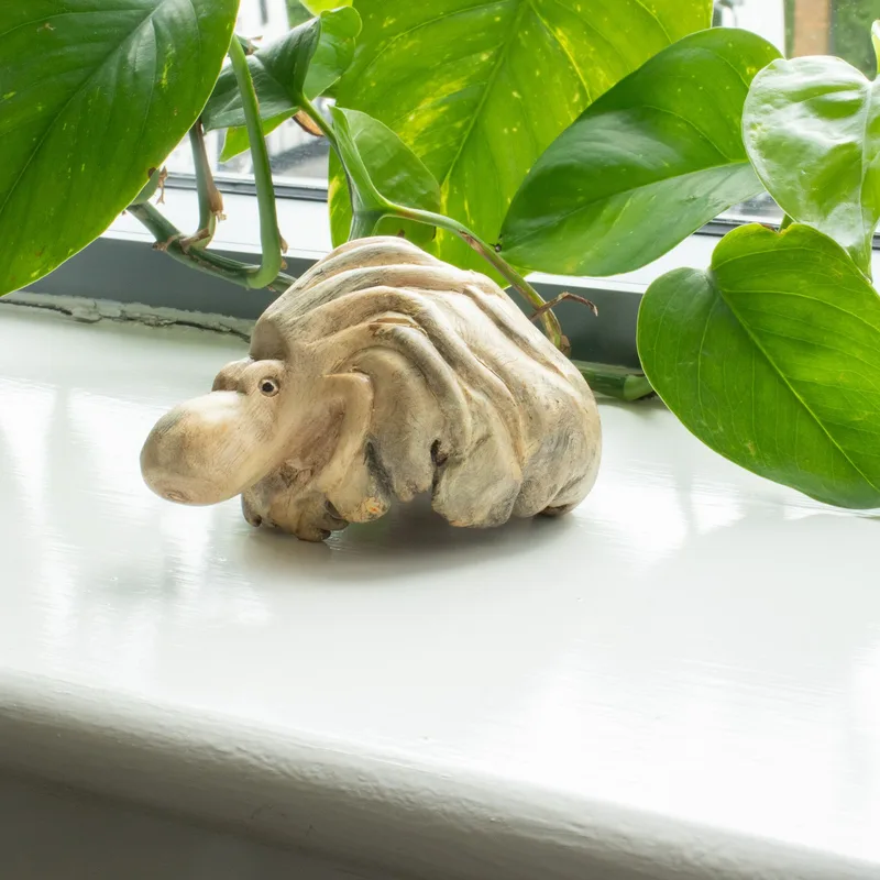 Fatto a mano Parasite Legno Art Carving Ocean Guarding Octopus — foto 3