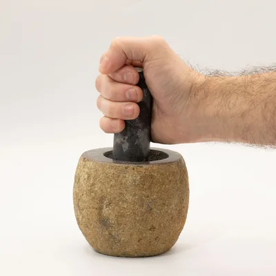 Naturale Riverstone Decorative Pestle & Mortar- Small — foto 5