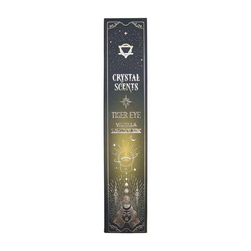 Tiger Eye Crystal Scents Smudge Incenso - Vaniglia — foto 4