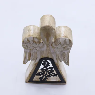 Mango Legno Angel - Whitewash with Iron Decor Cut Out — foto 3