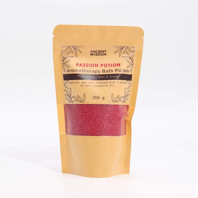 Aromatherapy Bagno Potion in Kraft Bag 350g - Passion