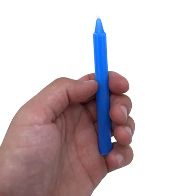 Candele Manifest Magic (con 12 pezzi) - Blu - Chakra del Collo — foto 2