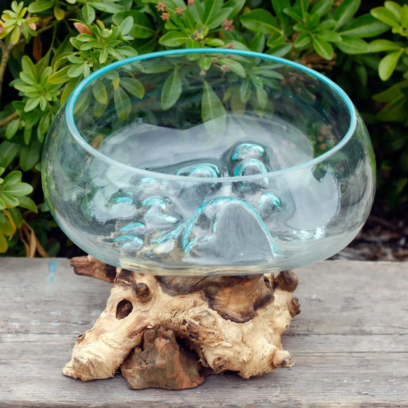 Molten Glass on Legno Open Lrg Bowl — foto 2