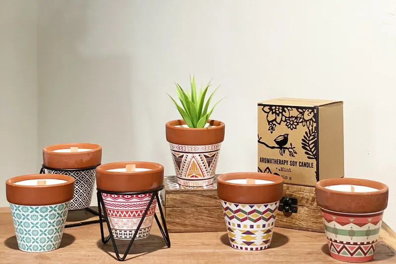 Agnes + Cat Herb Garden Candele - Mint — foto 5