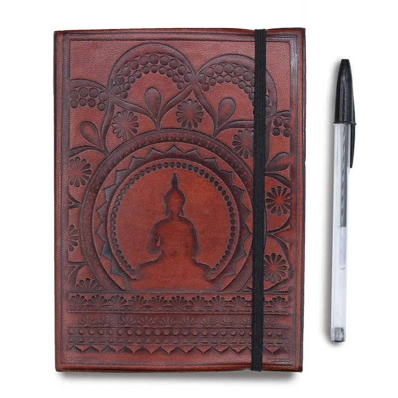 Small Notebook with strap - Tibetan Mandala — foto 4