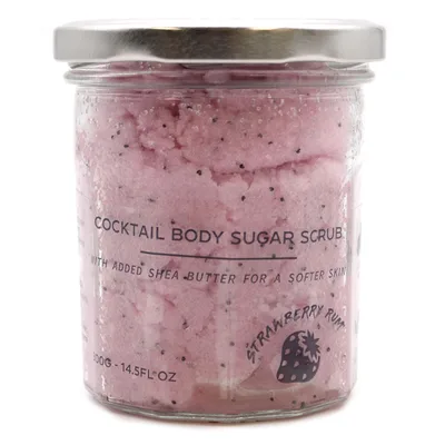 Fragranced Sugar Corpo Scrub Strawberry Rum 300g — foto 2