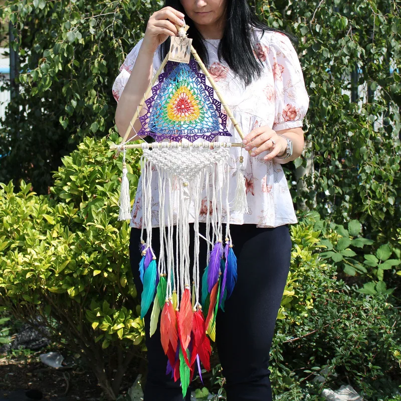Bali Dreamcatchers Med Multi Pyramid