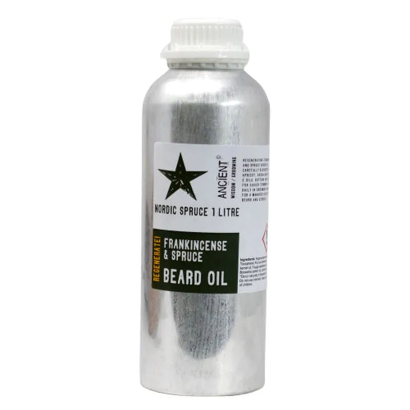 1 Litre Beard Olio Nordic Spruce Regenerate!