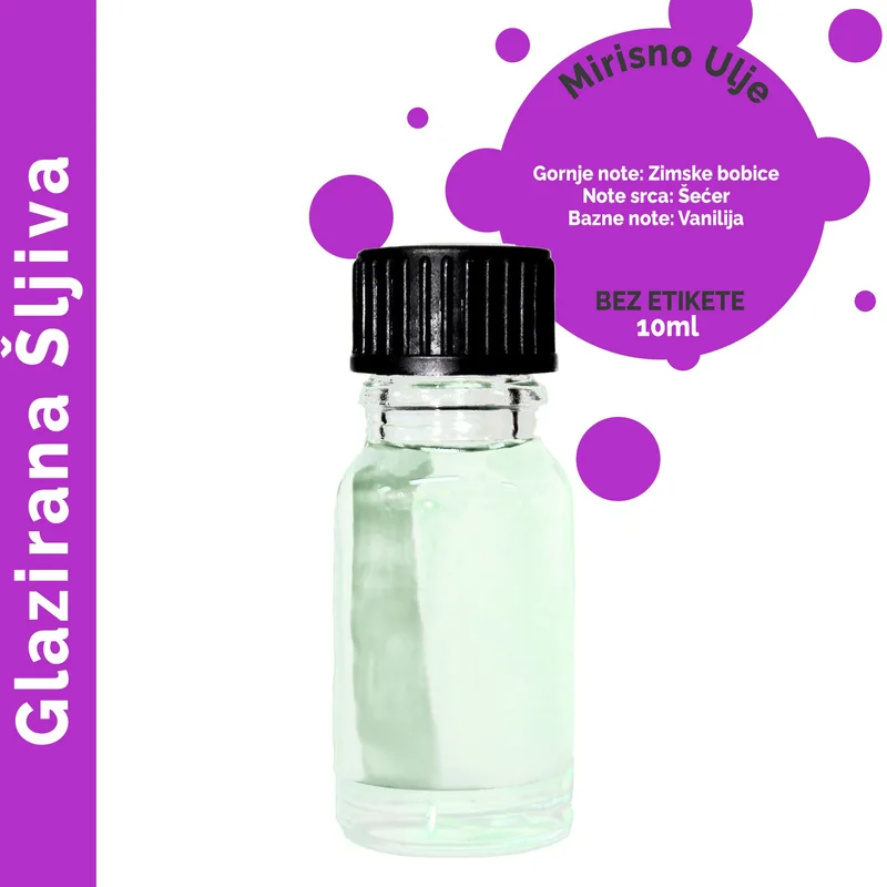 Frosted Sugar Plum Profumo Olio 10ml Bianco Label — foto 3