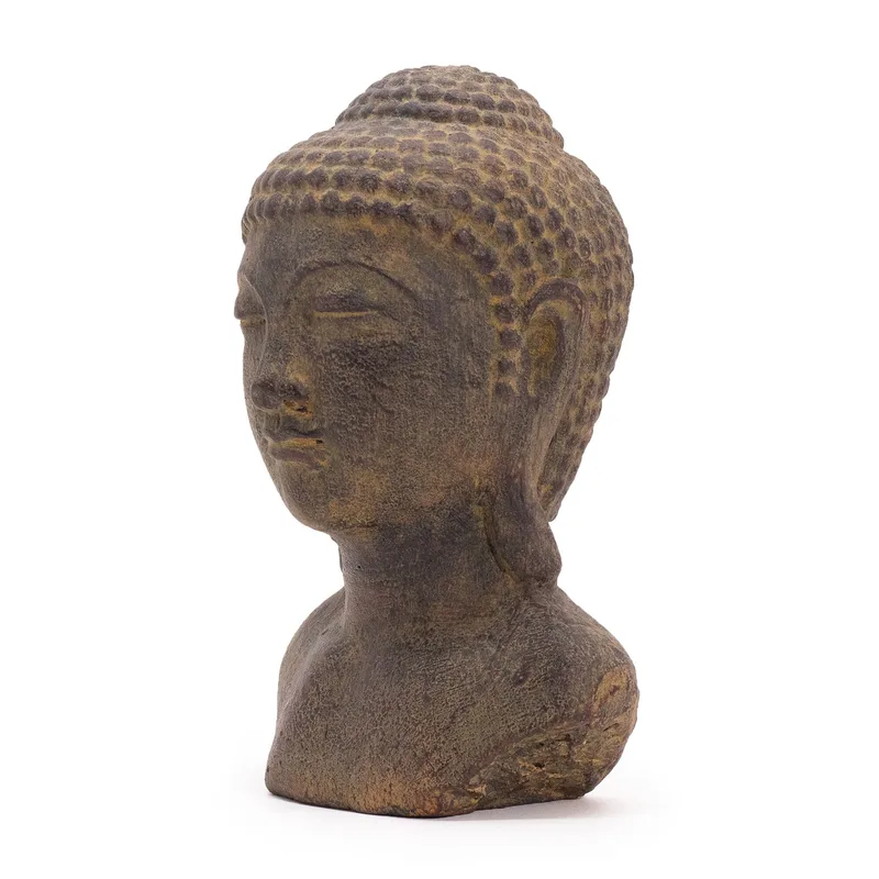 Tranquility Buddha Head Grey — foto 2