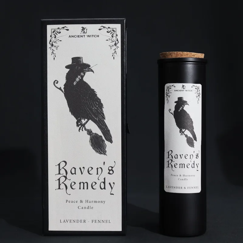 Ancient Witch Purification Candele Ravens' Remedy