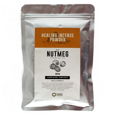 Healing Incenso Powder - Nutmeg 100gm
