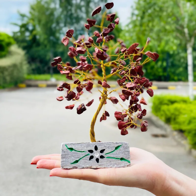 Red Jasper Gemstone Albero 160 Stones — foto 2