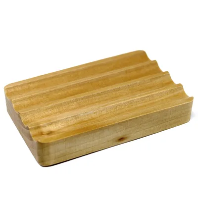 Hemu Legno Sapone Dish - Corrugated