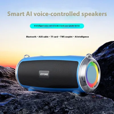 Altoparlante Smart, Altoparlante Bluetooth Wireless, Little Steel Cannon