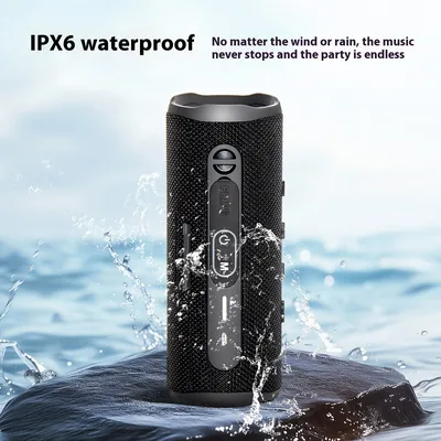 Altoparlante Bluetooth Portatile con Doppi Altoparlanti per Esterno