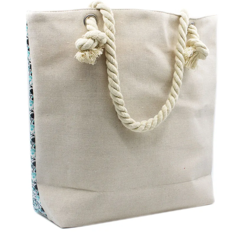 Rope Handle Mandela Bag Purple Blu — foto 2