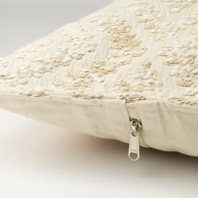 Classic Cushion Cover - Neutral Geo Creme - 60x60cm - Jumbo Style — foto 1