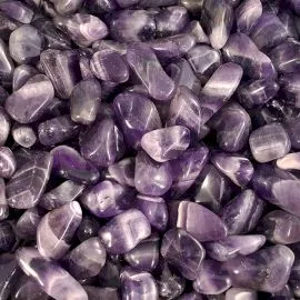 Pack of 24 Tumble Stone Amethyst Banded M — foto 5