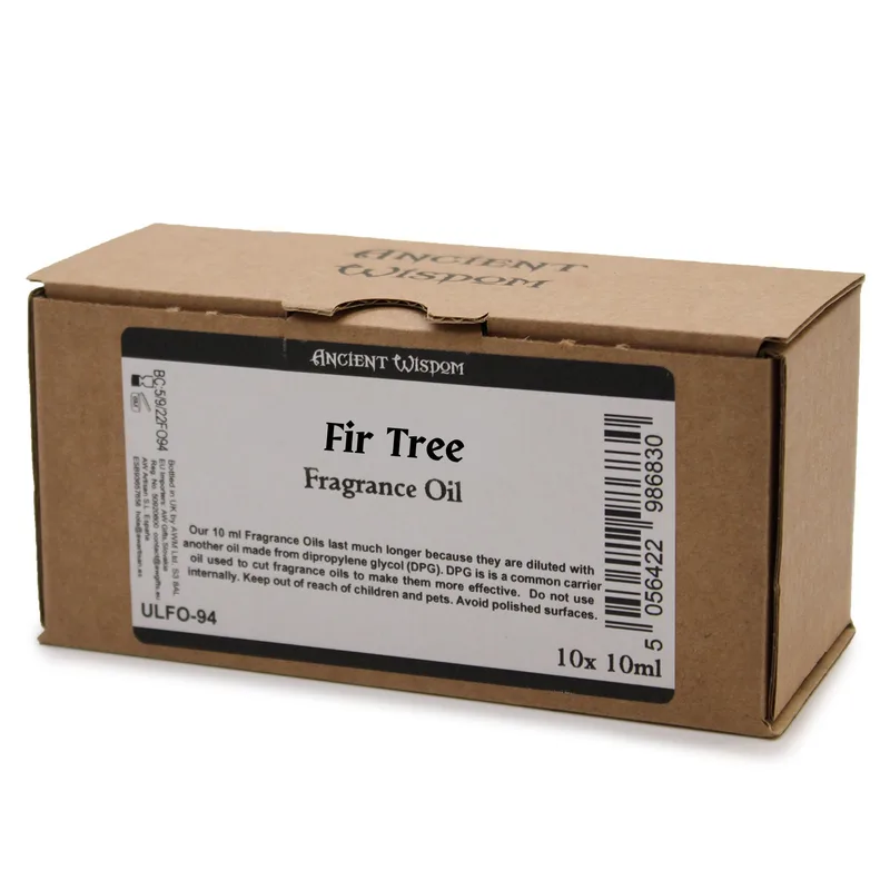 Fir Albero Profumo Olio 10ml Bianco Label