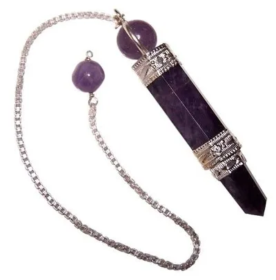 Three Piece Pendulum Amethyst