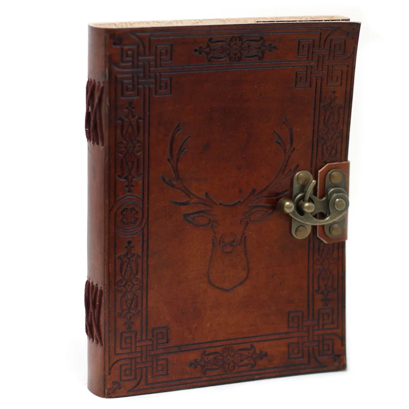 Leather Stag Notebook