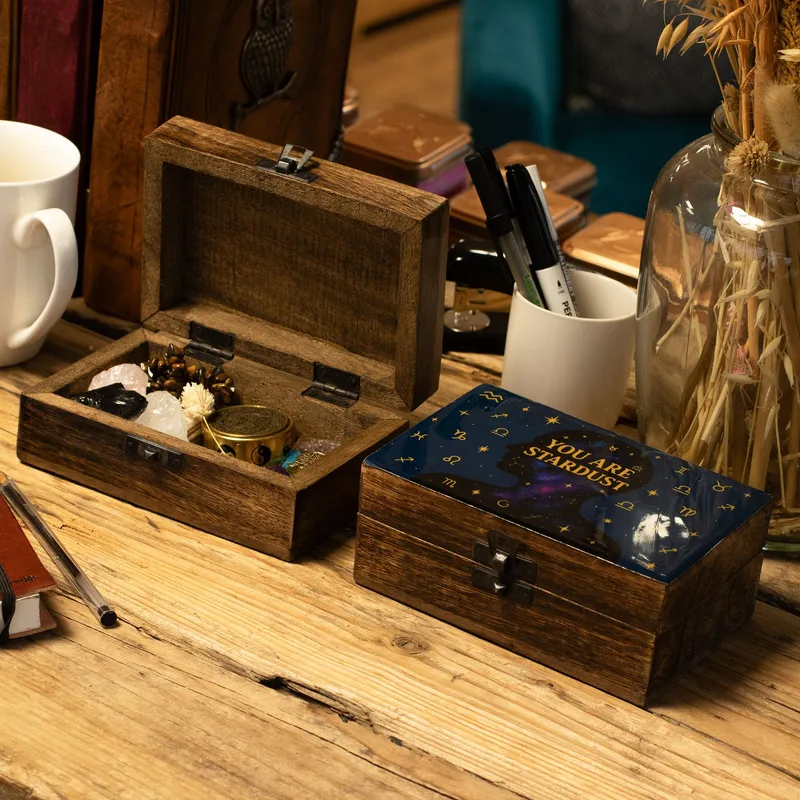 Medium Enamelled Scatola You are Stardust — foto 4