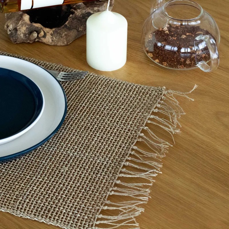 Seagrass Fringe Naturale Placemat - Naturale