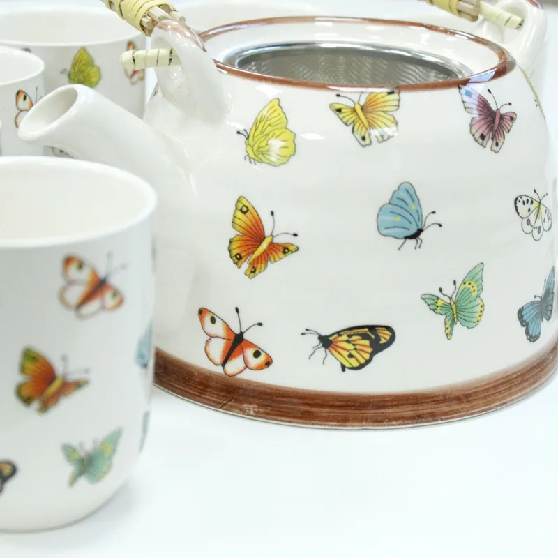 Herbal Teapot Set Butterflies — foto 1