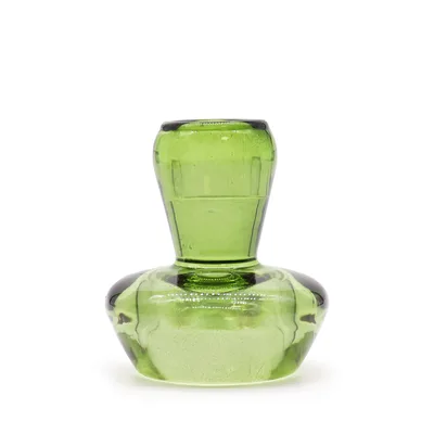 Set of 2 Mushroom Flip Dinner Candela / Tealight Porta Garden Jade