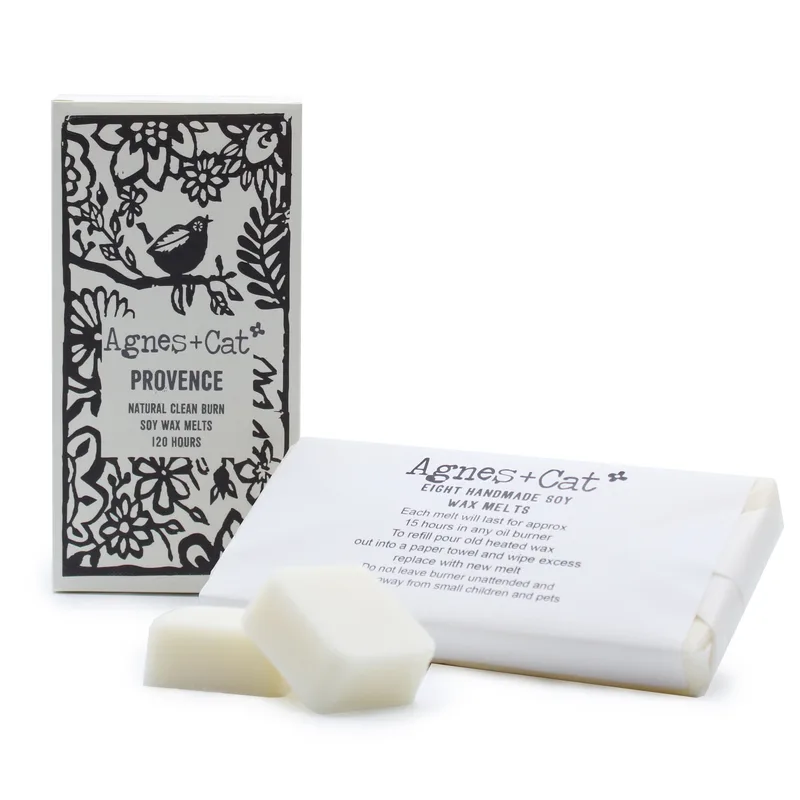 Agnes + Cat Scatola of 8 Cera Melts Provence