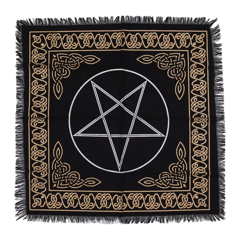 Esoteric Fringed Altar Cloth - Pentagon — foto 2