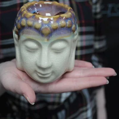 Buddha Olio Bruciatore - Ivory & Mint — foto 1