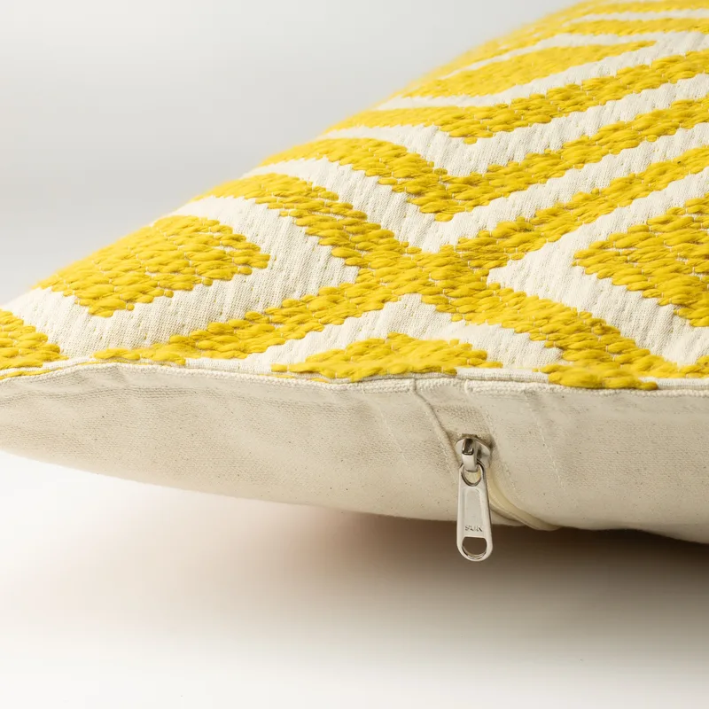Classic Cushion Cover - Mustard Diamonds - 60x60cm - Jumbo Style — foto 2