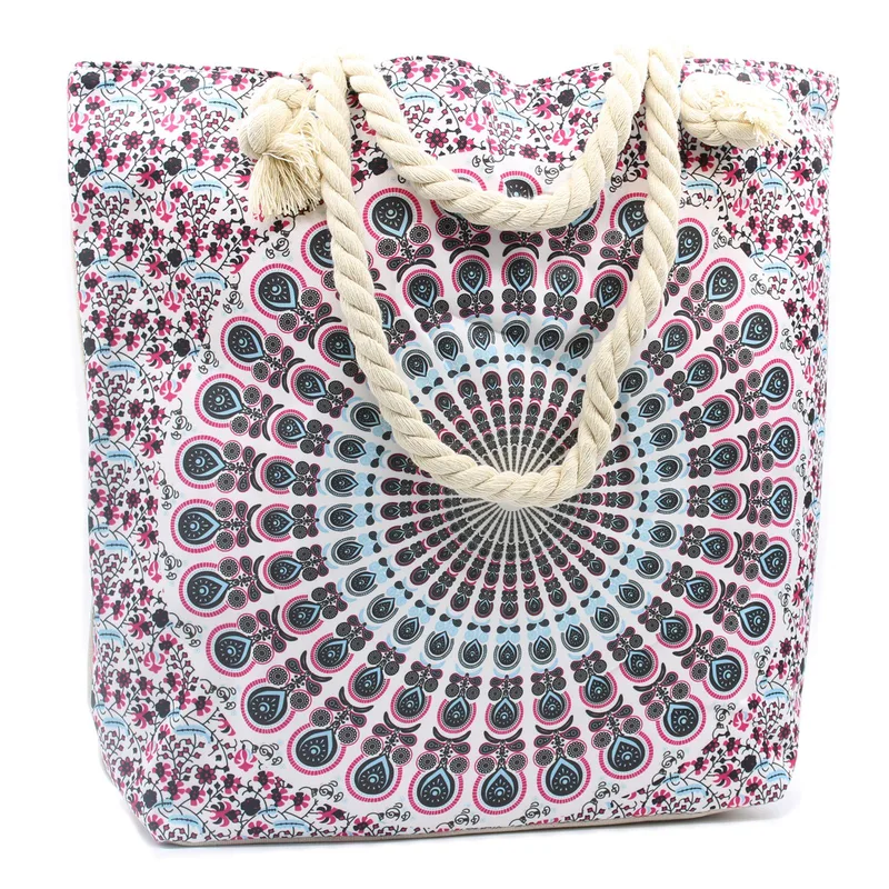 Rope Handle Mandela Bag Electric Blu — foto 2