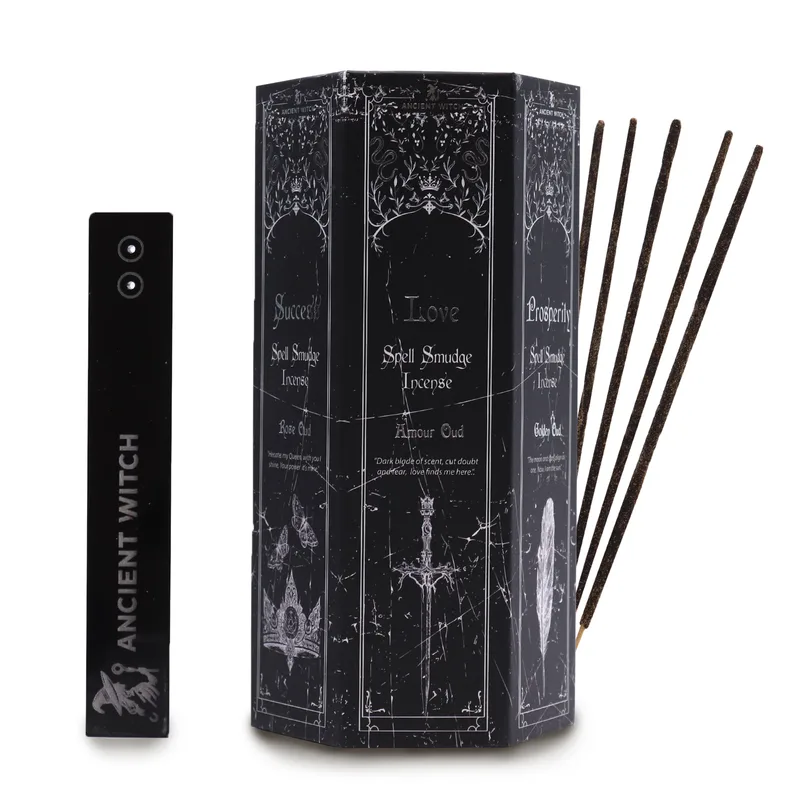 Pyramid Shape Display Incenso Set of 5 Ancient Witch Scents & Spells — foto 4
