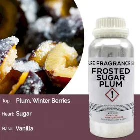 Frosted Sugar Plum Puro Profumo Olio 500ml — foto 5