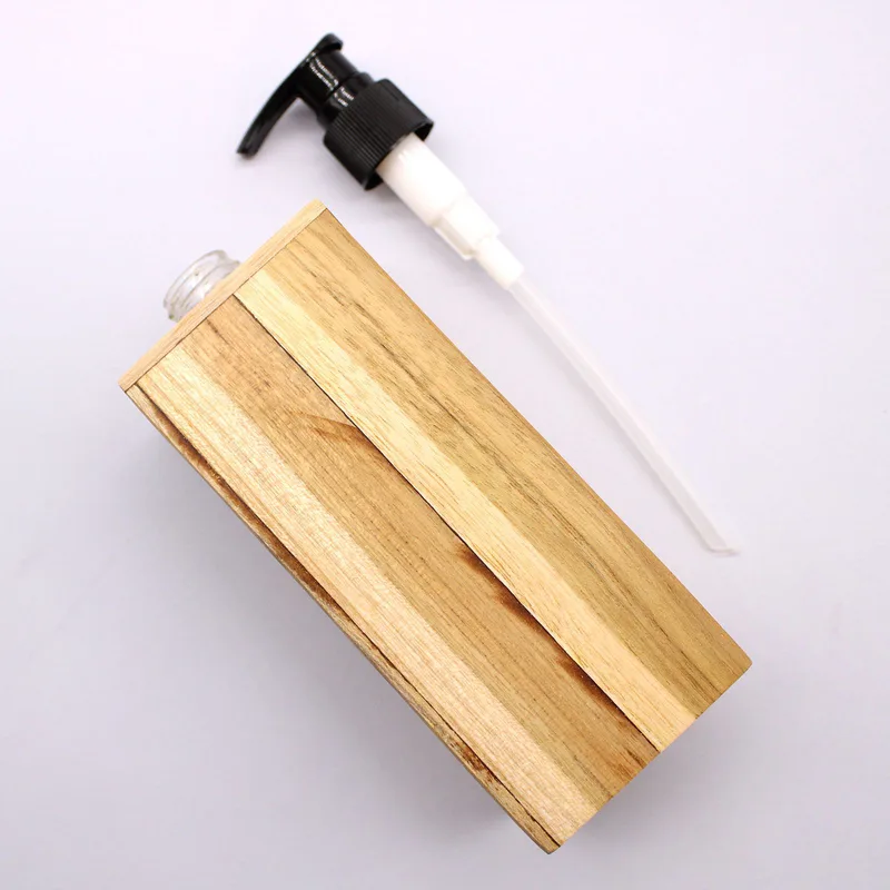 Naturale Teakwood Sapone Dispencer Square — foto 1