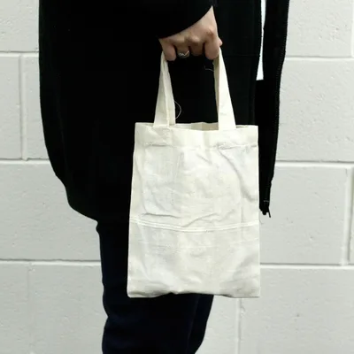 Small Naturale 4oz Cotton Bag 25x20cm — foto 1