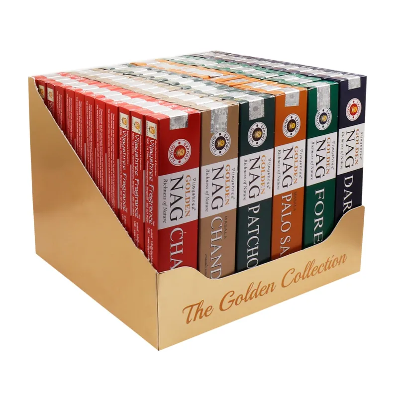 72 x 15g Golden Colletion Scatola 6 assorted Profumi