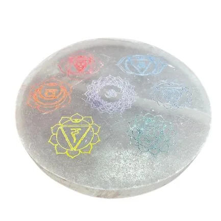 Medium Charging Plate 10cm Chakra Design — foto 1