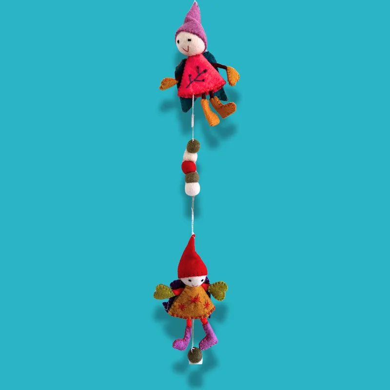 Felt Wall Hanging Fairy Angels — foto 3