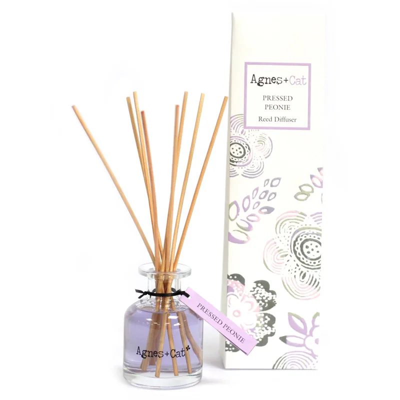 Scatola of 140ml Reed Diffusore - Pressed Peonie — foto 3