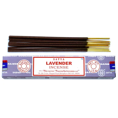 Satya Incenso 15gm - Lavanda — foto 1
