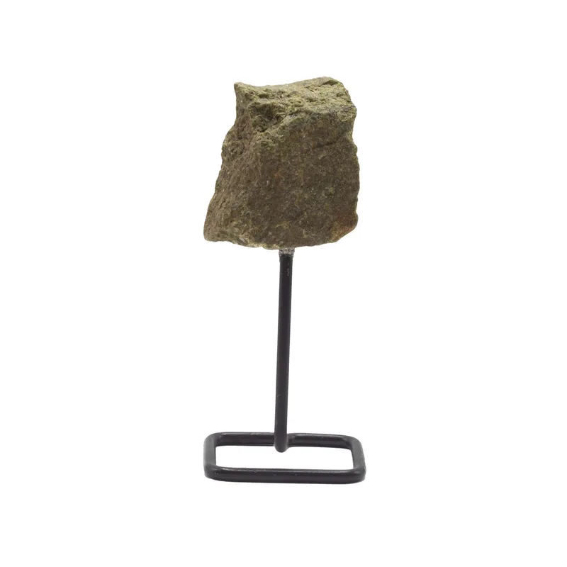 Mineral Specimen on Metal Stand - Epidote — foto 1