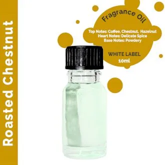 Roasted Chestnut Profumo Olio 10ml Bianco Label — foto 5