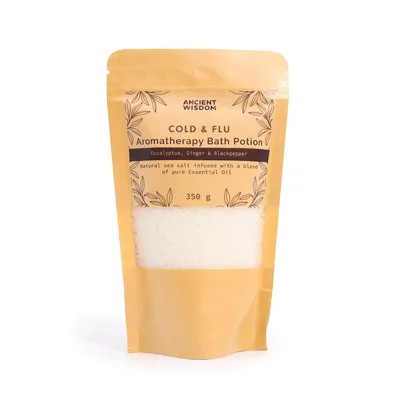 Aromatherapy Bagno Potion in Kraft Bag 350g - Colds & Flu — foto 1