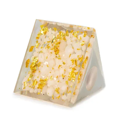 Med Organite Pryamids 7x6cm Floating Quatz Sphere Quatz Chunks — foto 2