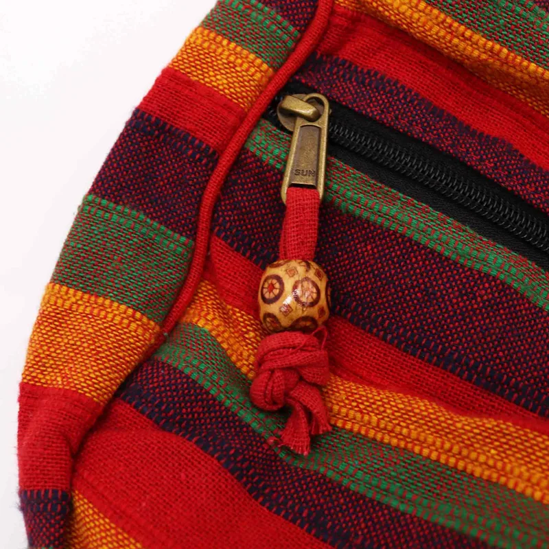 Lrg Nepal Sling Bag Sunset Reds — foto 1